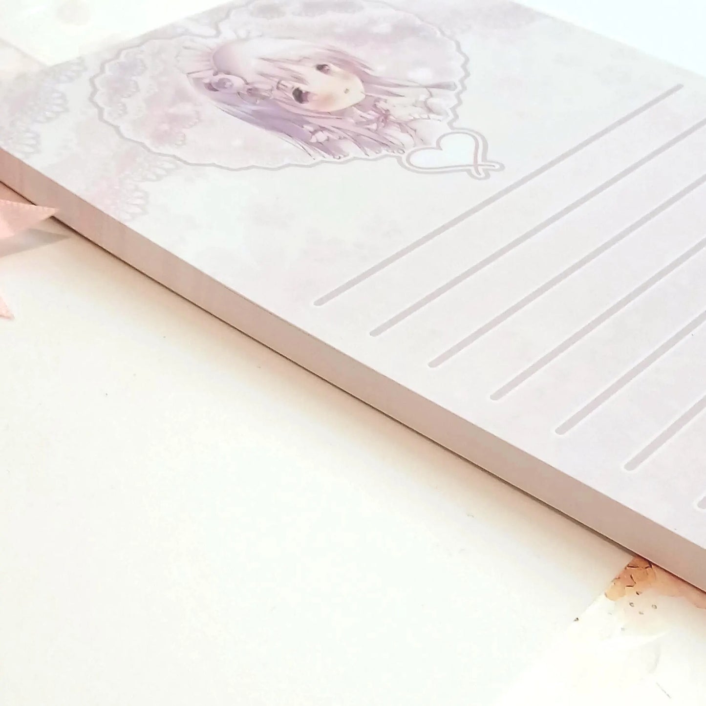 Coquette Maid Anime Notepad | 5.5"x8.5"