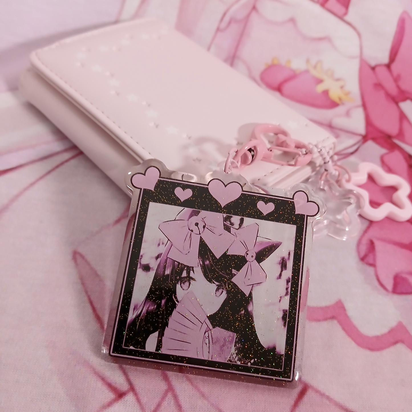 Black Coquette Anime Charm