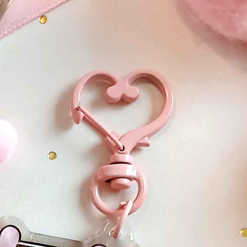 Black Coquette - Acrylic Keychain