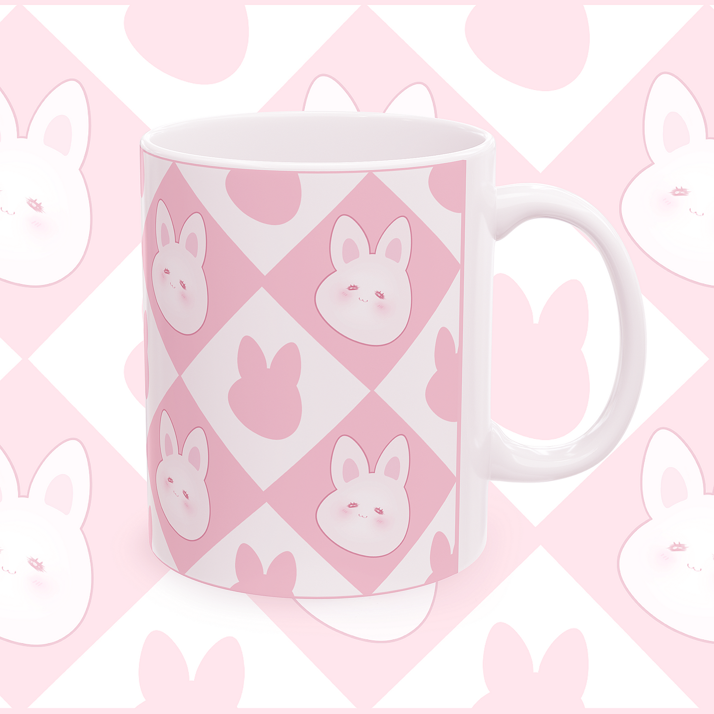 Kawaii Bunny 11oz Ceramic Mug