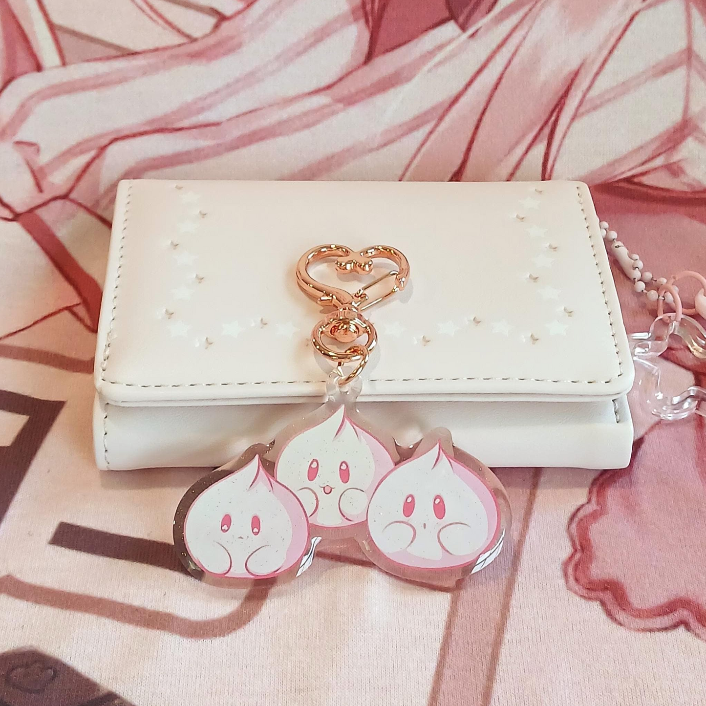 Kawaii Mochi Babies - Acrylic Keychain