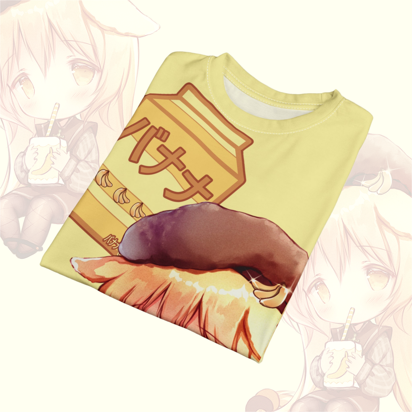 Yellow Mei Graphic Tee - Anime Apparel