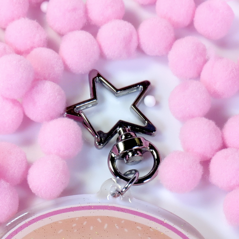 Kawaii Burger - Acrylic Keychain