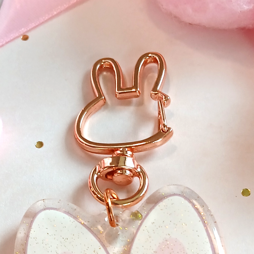 Kawaii Bunny - Acrylic Keychain