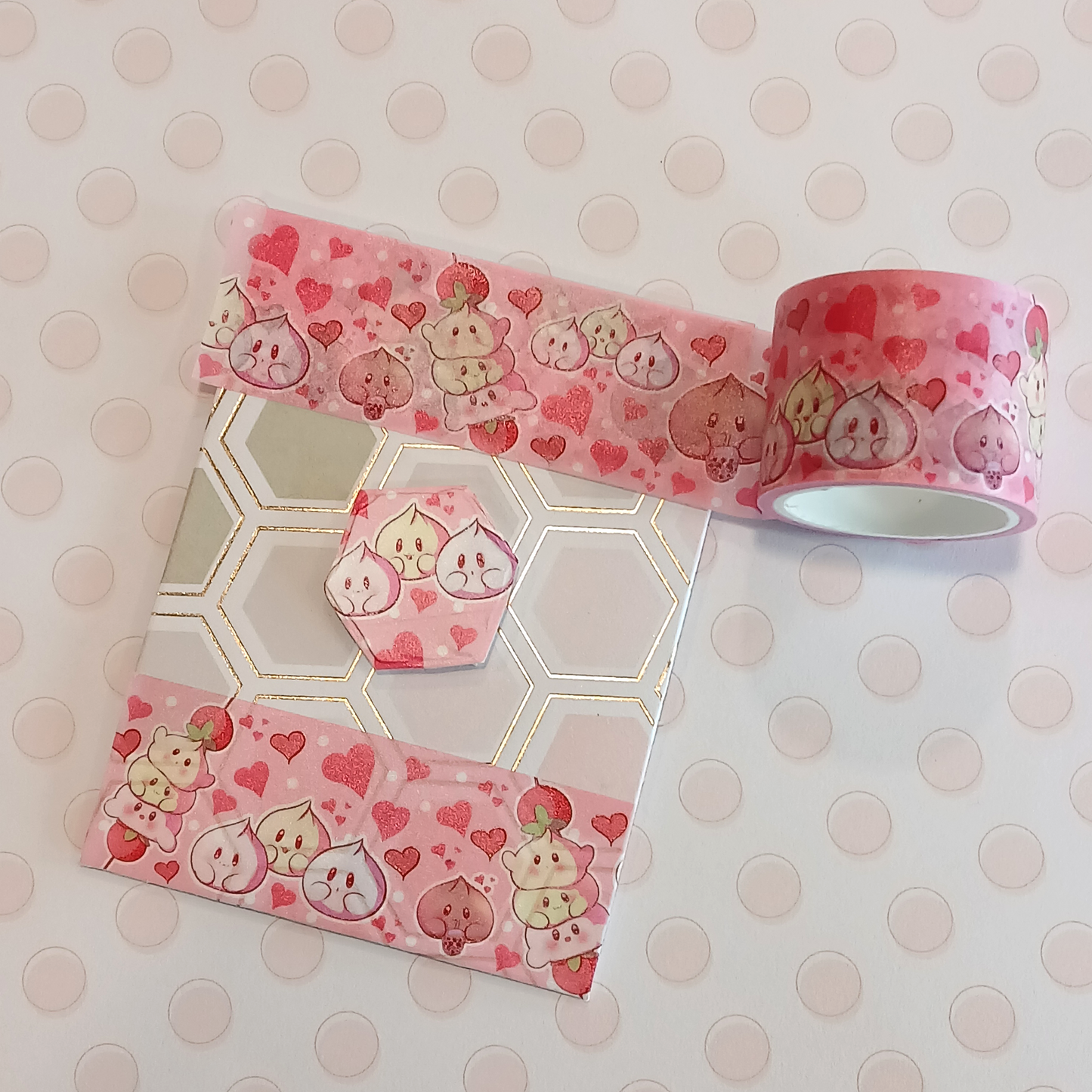 3cm Washi Tape - Kawaii Treats