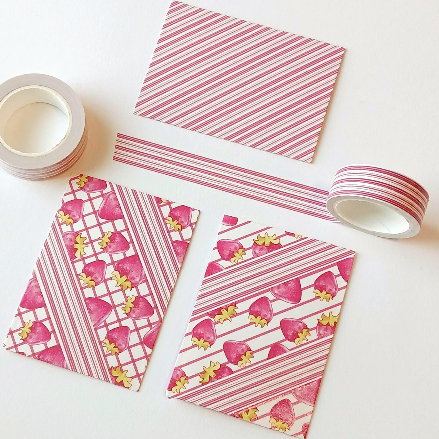 Red Candy Stripe | 15mm x 10m