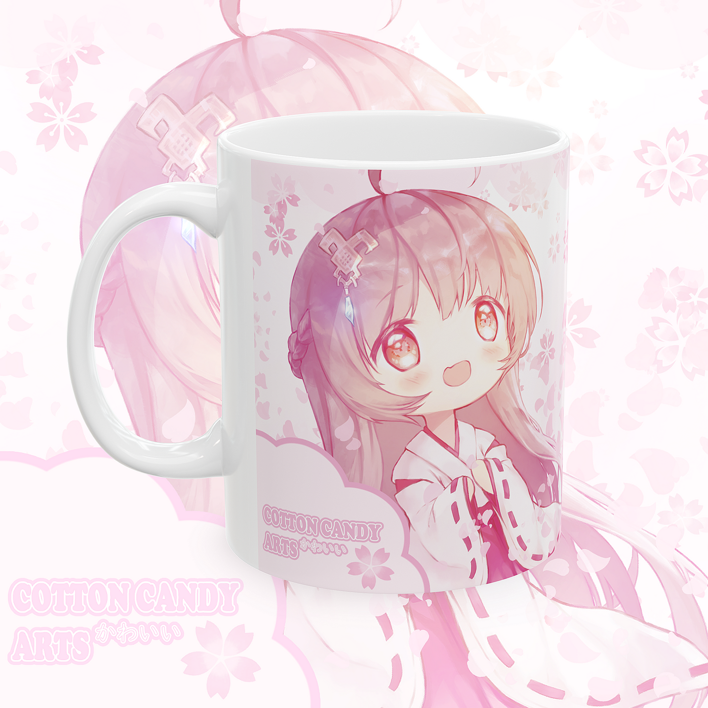 11oz Ceramic Anime Mug - Miko Sakura