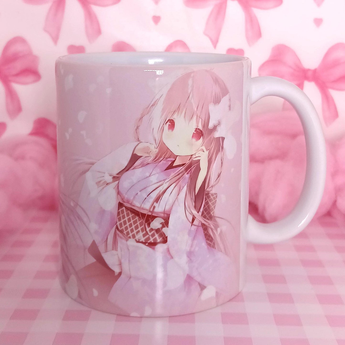 Sakura Petals - 11oz Anime Coffee Mug