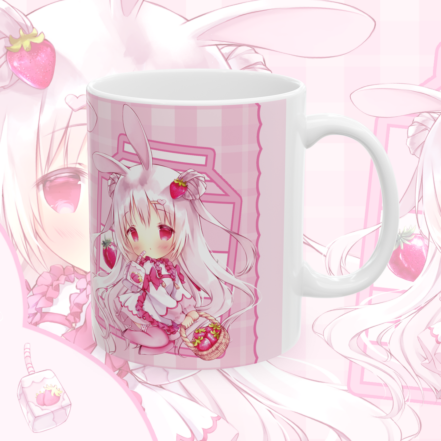 11oz Ceramic Anime Mug - Yuki Chibi