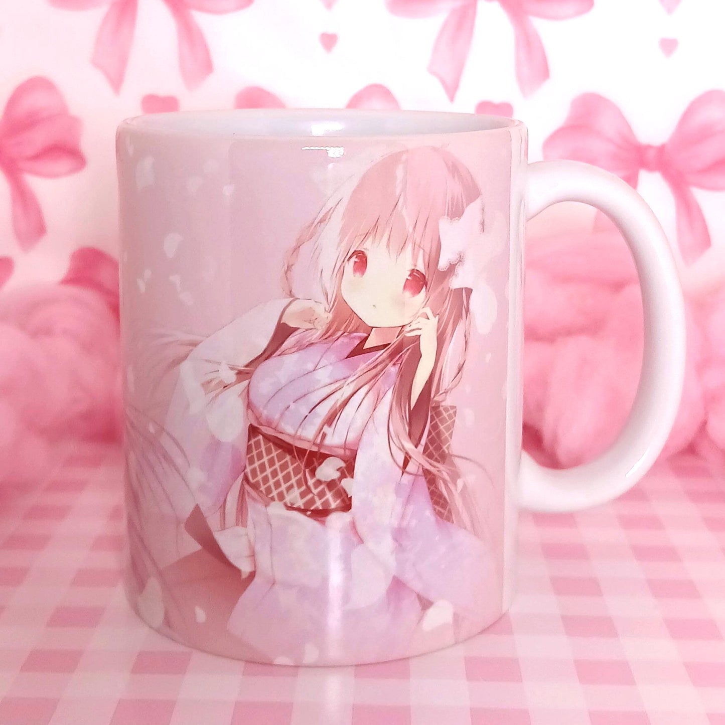 11oz Sakura Petals Anime Mug