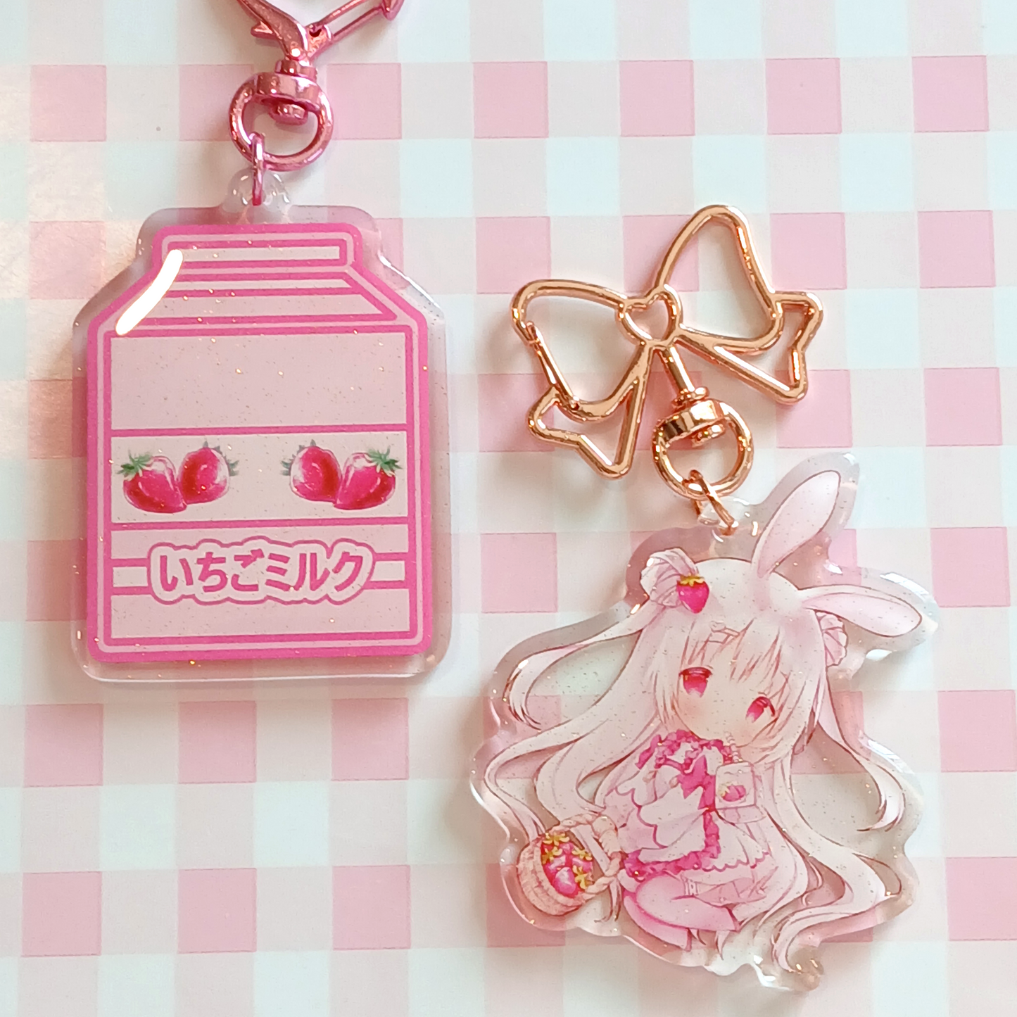 Strawberry Keychain Bundle