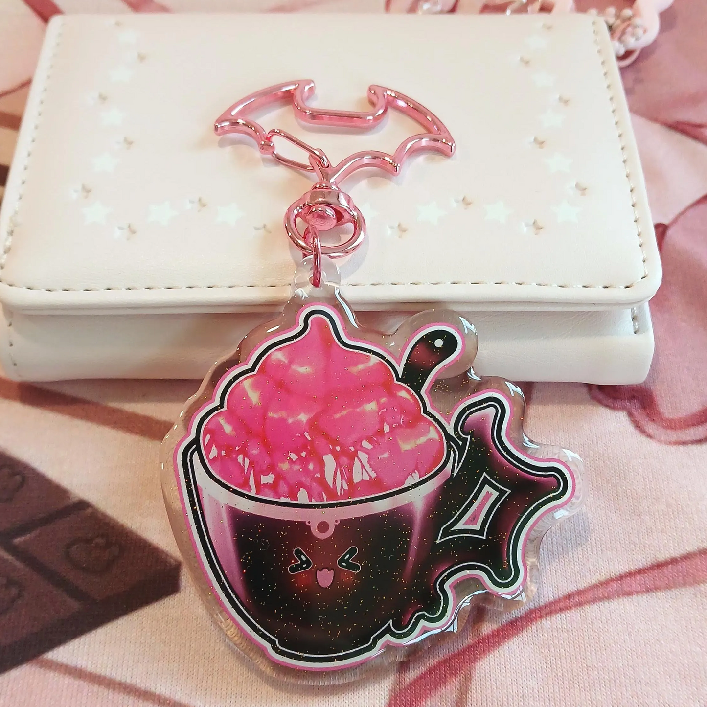 Vampire Cappuccino - Acrylic Keychain