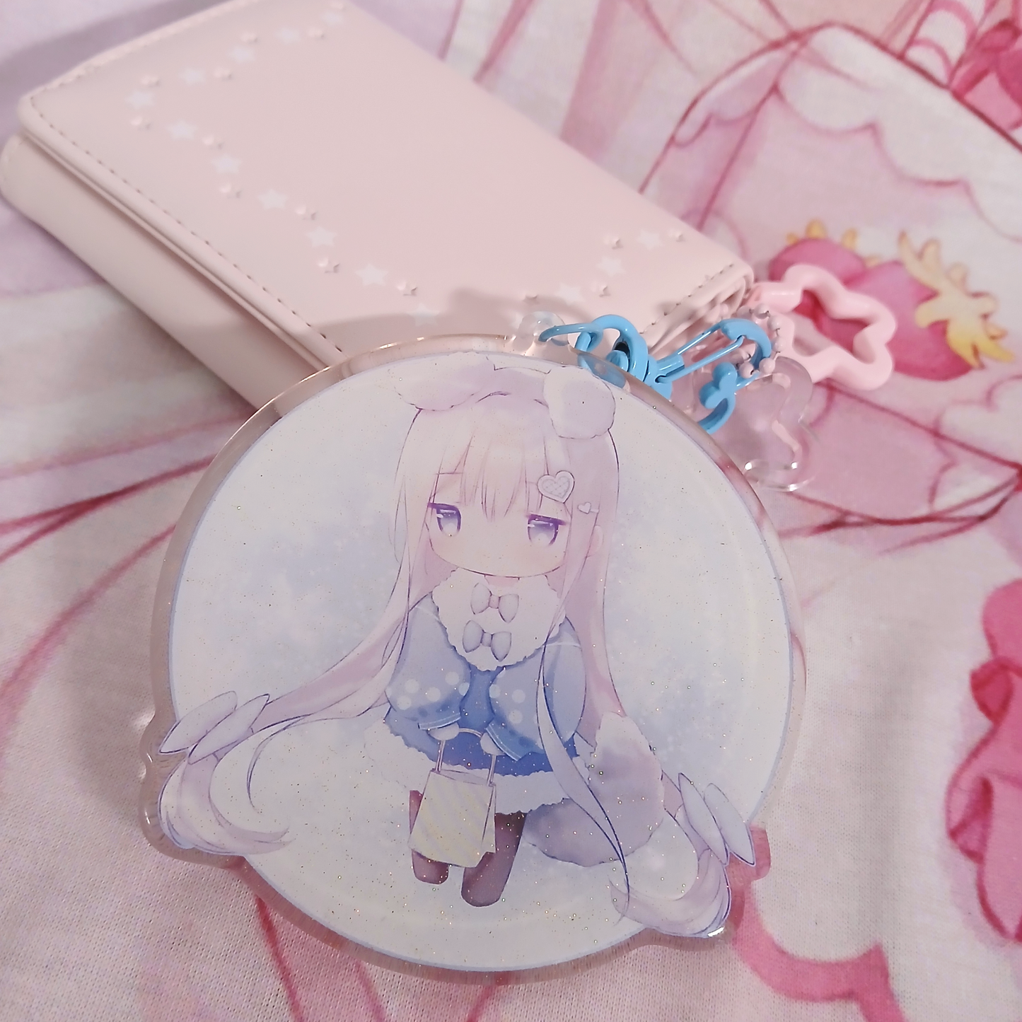 White Wolf Chibi Charm