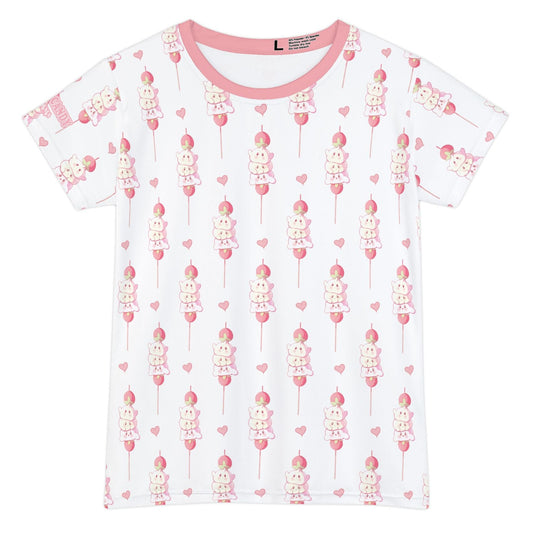 Dango Hearts Kawaii Top | XS-4XL
