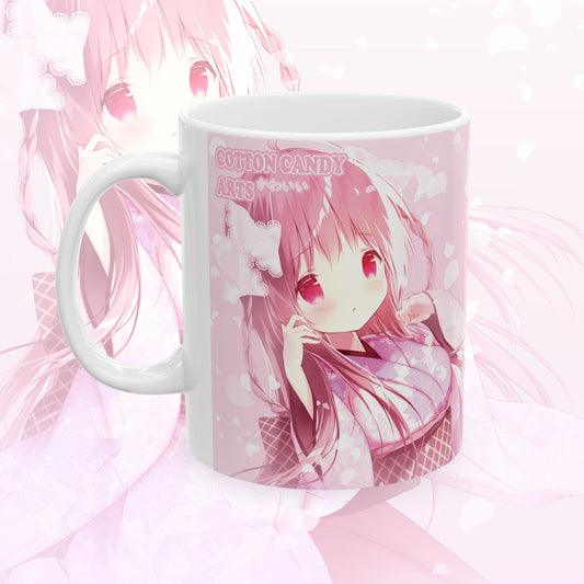 Sakura Petals - 11oz Anime Coffee Mug