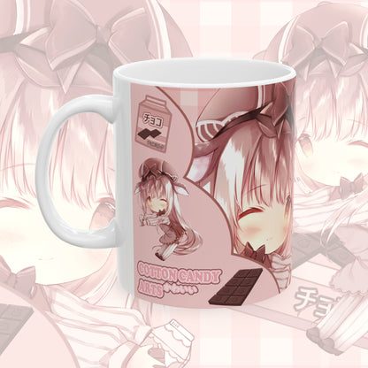 Chocolate Chibi - 11oz Anime Coffee Mug