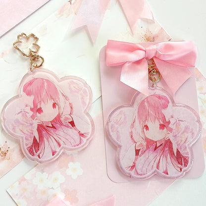 Sakura Blossom Anime Charm