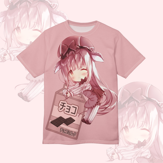 Tan Amai Graphic Tee - Anime Apparel