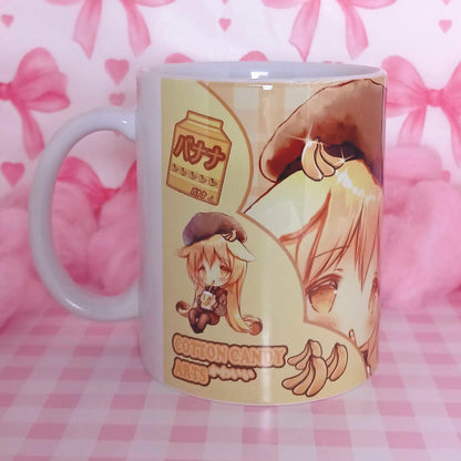 Banana Chibi - 11oz Anime Coffee Mug