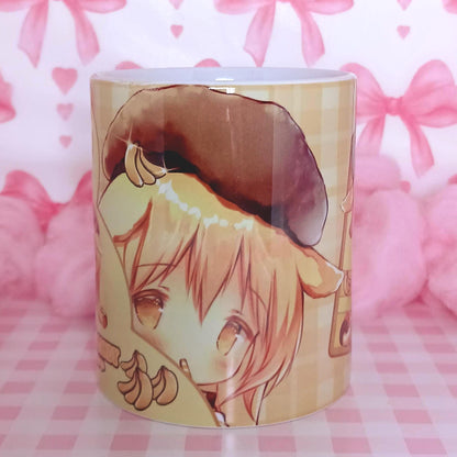 Banana Chibi - 11oz Anime Coffee Mug