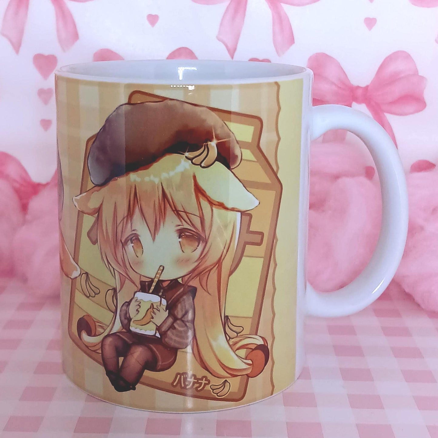 Banana Chibi - 11oz Anime Coffee Mug