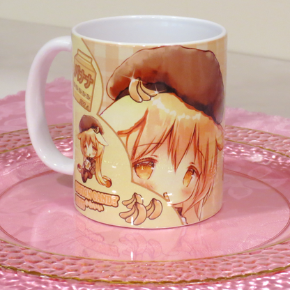 Banana Chibi - 11oz Ceramic Art Mug