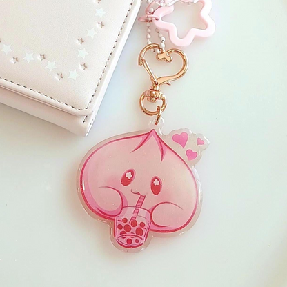 Kawaii Boba Mochi Charm