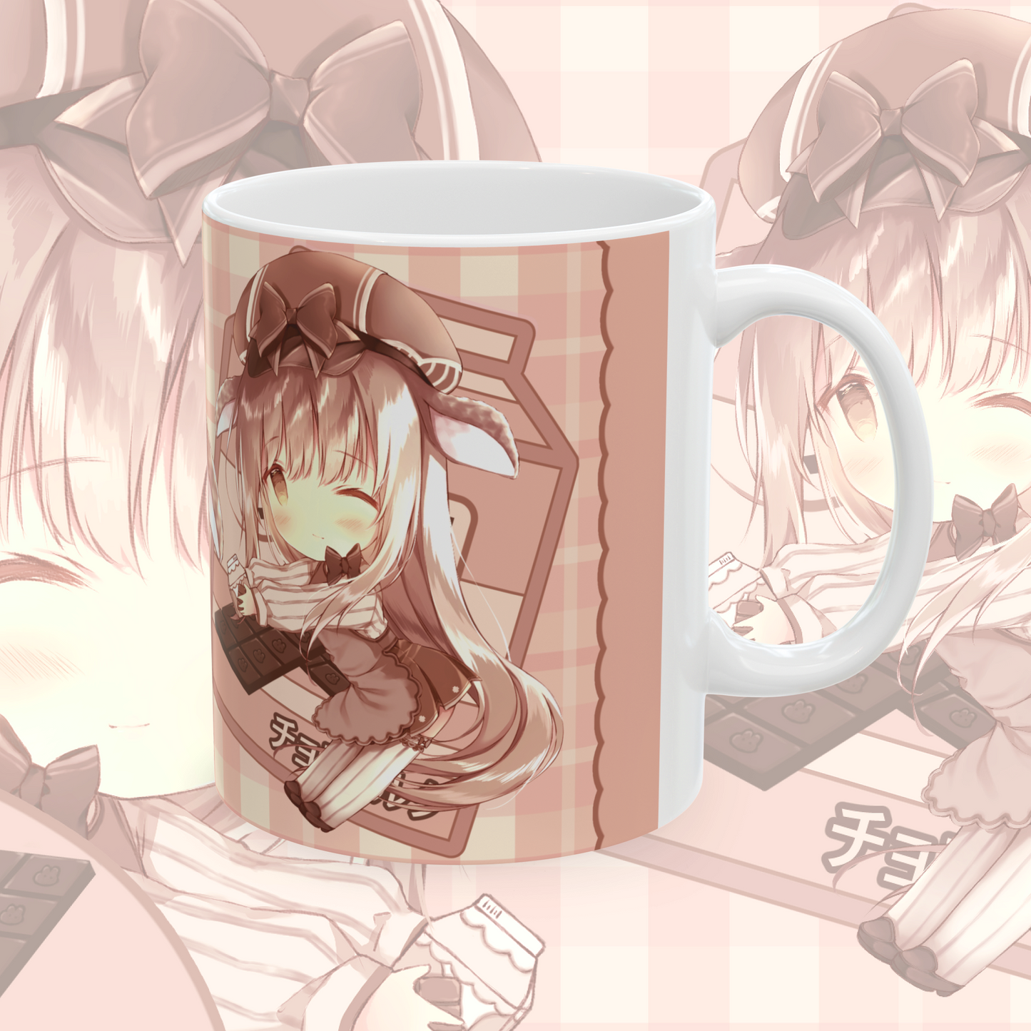 11oz Ceramic Anime Mug - Amai Chibi