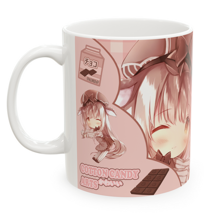 11oz Chocolate Chibi Anime Mug