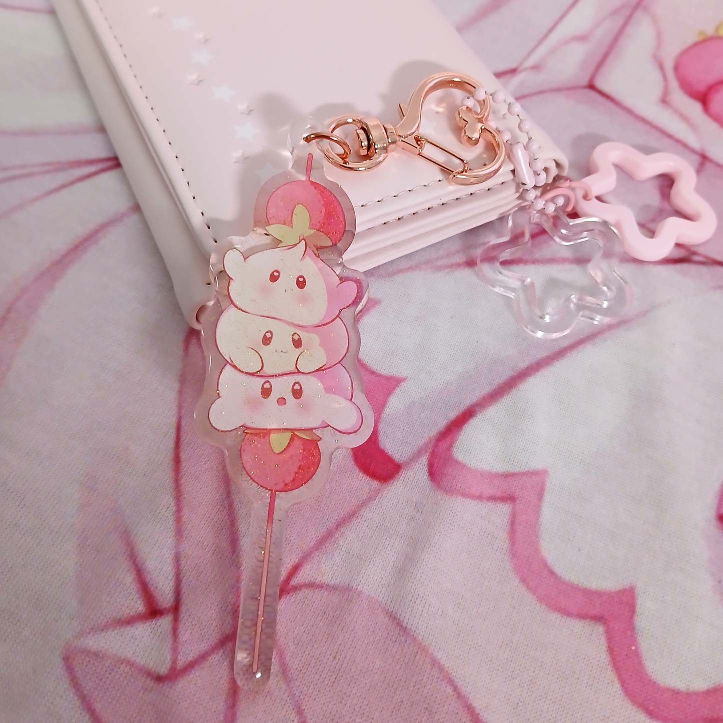 Strawberry Dango Charm