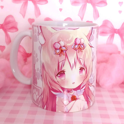 11oz Fox Chibi Anime Mug