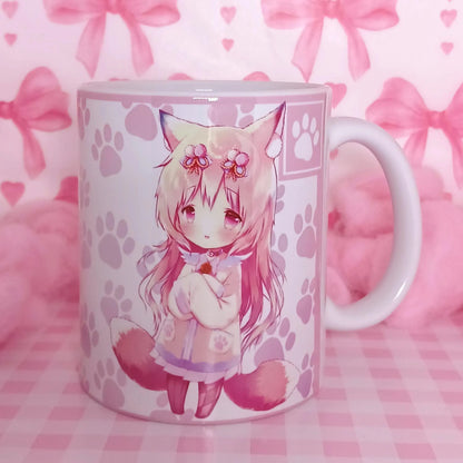 Fox Chibi - 11oz Anime Coffee Mug