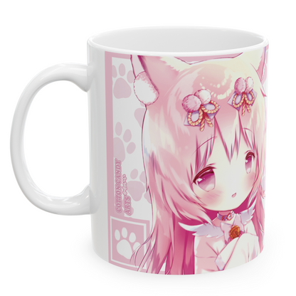 11oz Fox Chibi Anime Mug