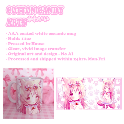 Fox Chibi - 11oz Ceramic Art Mug