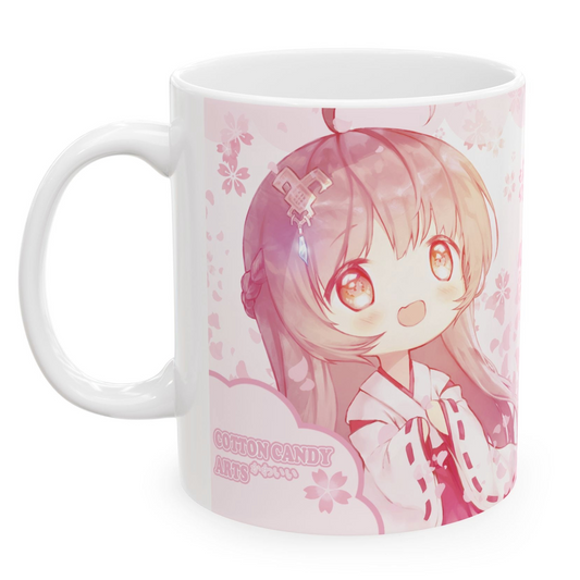11oz Miko Sakura Anime Mug