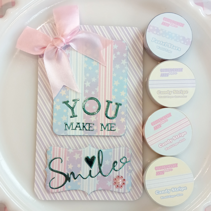 Pastel Stars & Stripes Washi Set