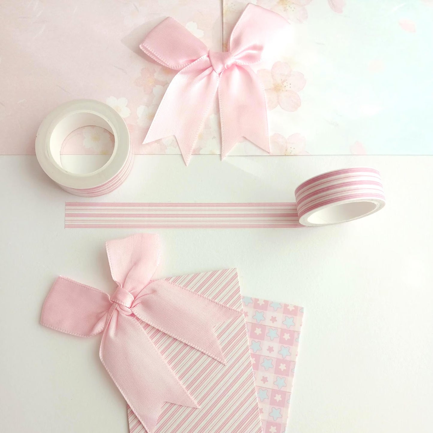 Pink Candy Stripe | 15mm x 10m