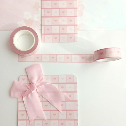 Pink Hearts | 15mm x 10m