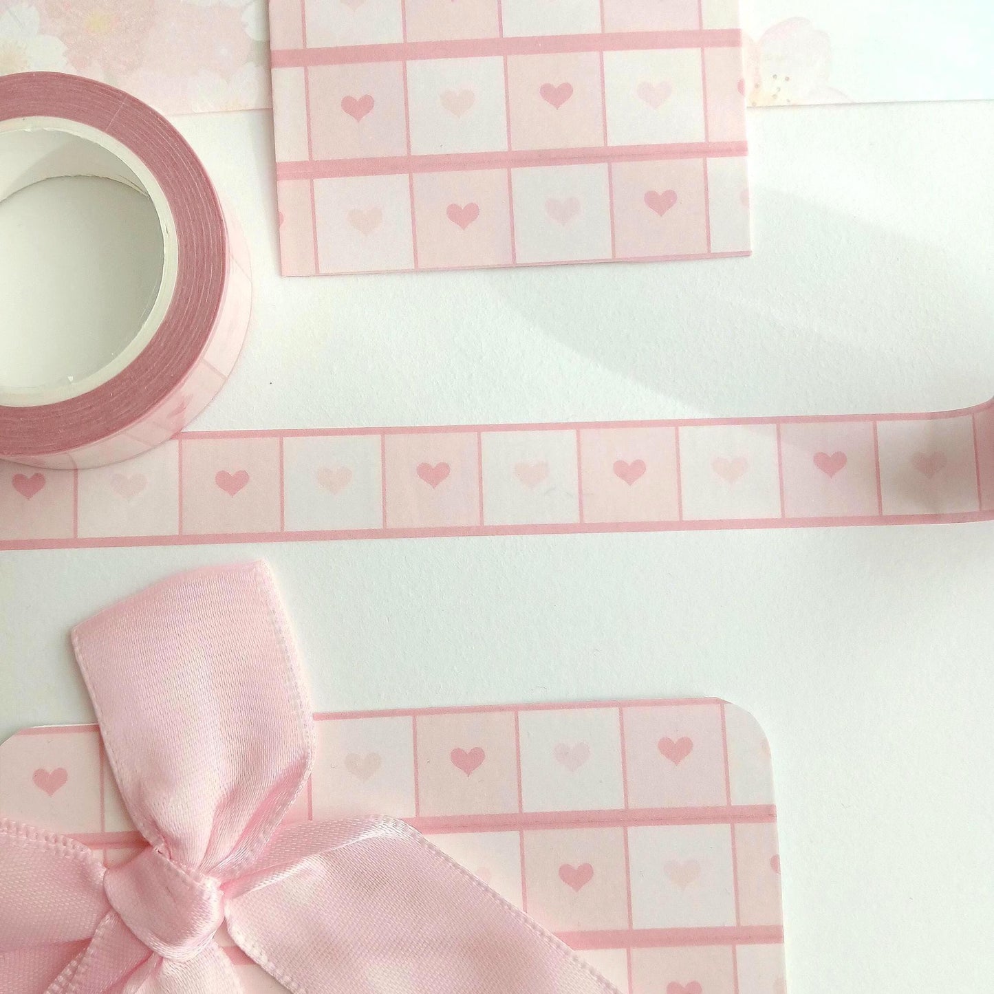 Pink Hearts | 15mm x 10m