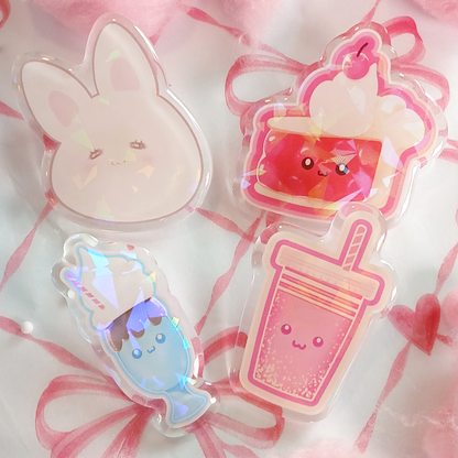 Kawaii Acrylic Pin Set