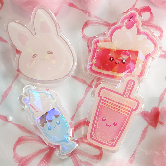 Kawaii Acrylic Pin Set