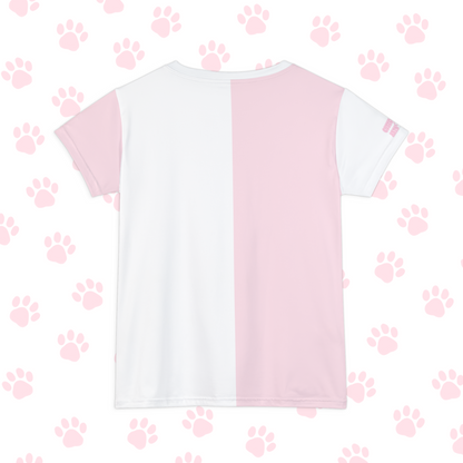 Pink Paws - Women's Harajuku Anime Top