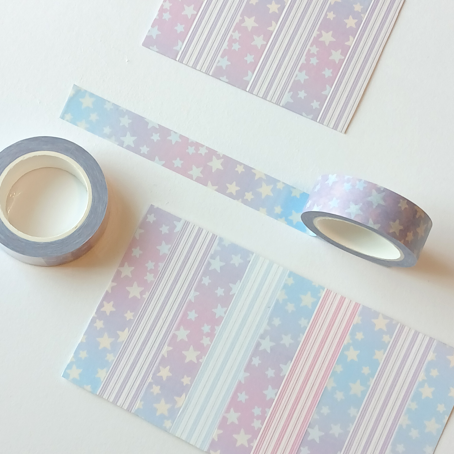 15mm Pastel Stars Washi Tape