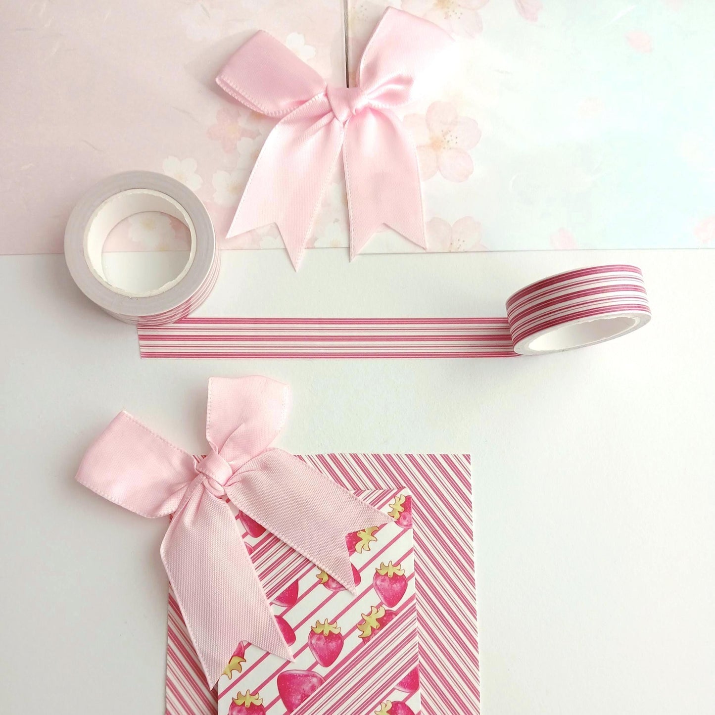 Red Candy Stripe | 15mm x 10m