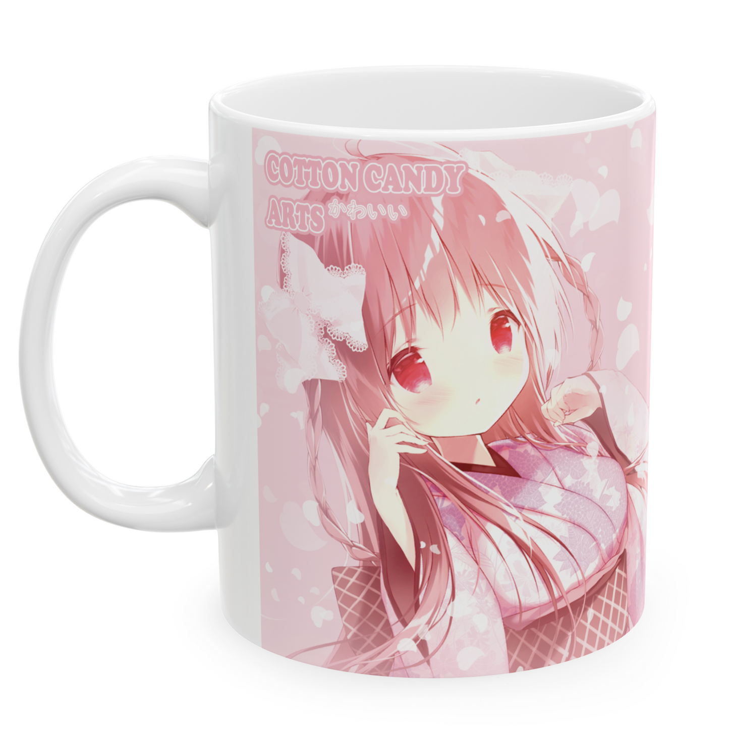 11oz Sakura Petals Anime Mug