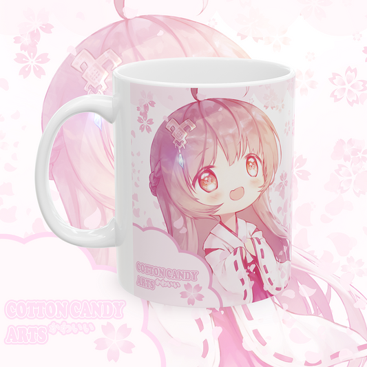 11oz Ceramic Anime Mug - Miko Sakura