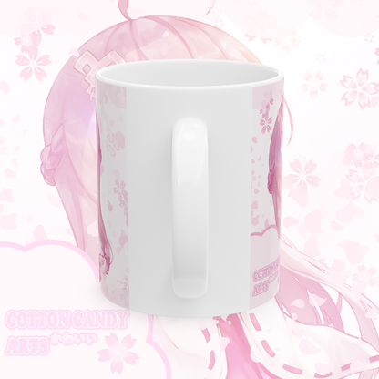 11oz Ceramic Anime Mug - Miko Sakura
