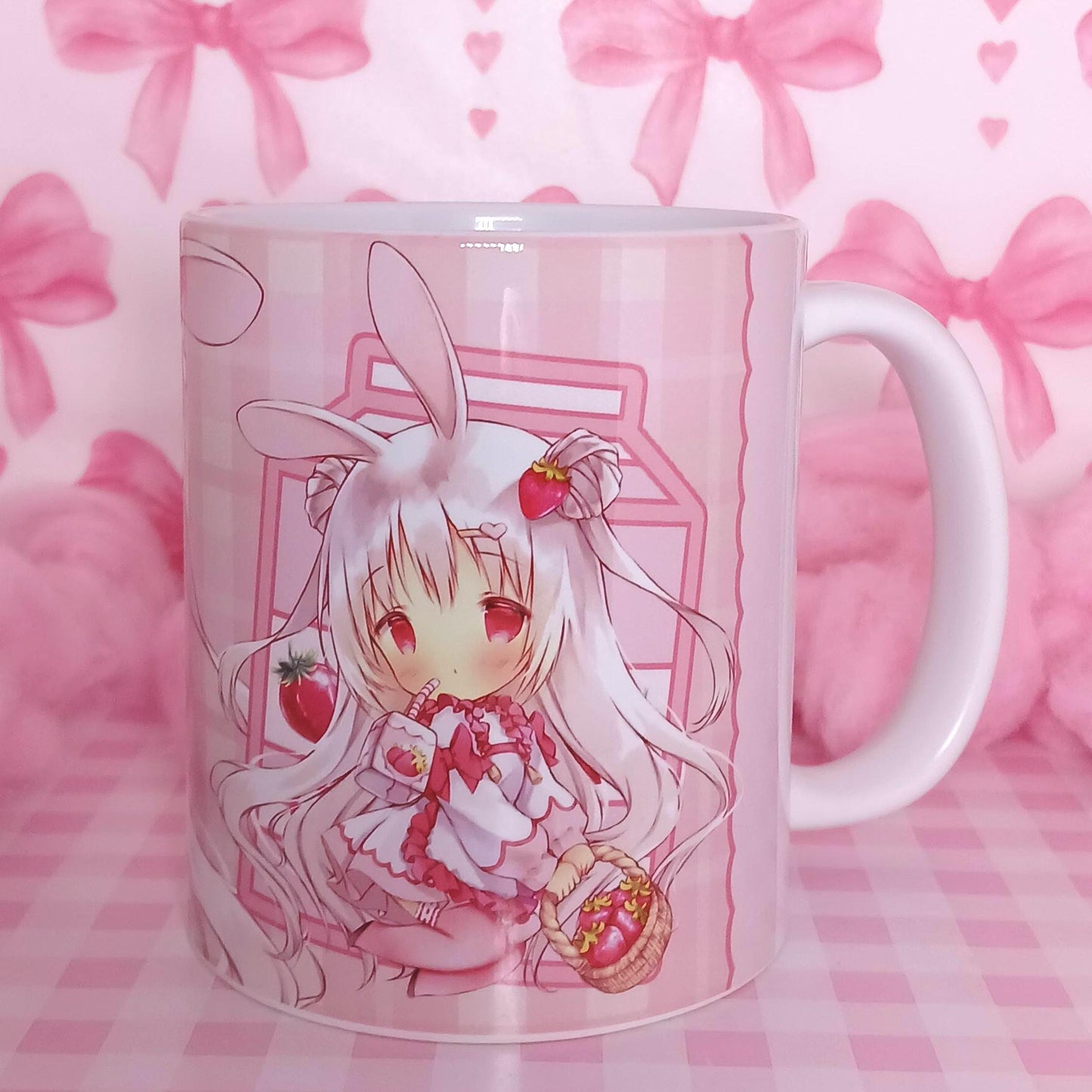 Strawberry Chibi - 11oz Anime Coffee Mug