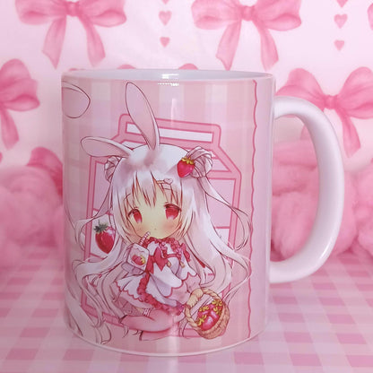 Strawberry Chibi - 11oz Anime Coffee Mug