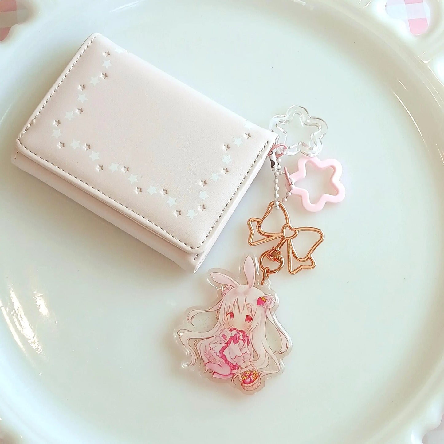 Strawberry Milk Chibi Charm | Yuki